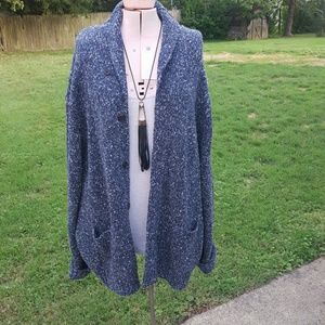 Men's St. John's Bay Navy cozy oversized sweater