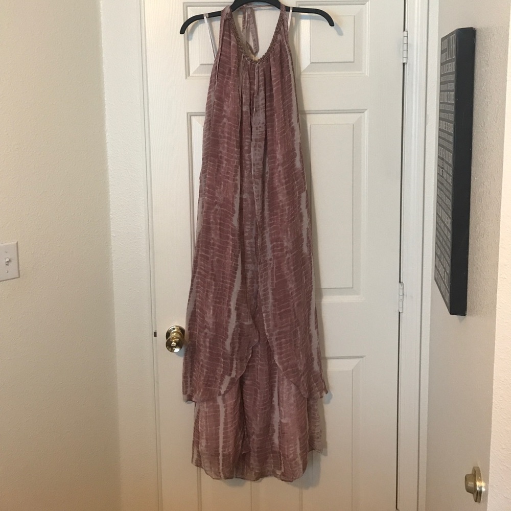 Maternity maxi dress