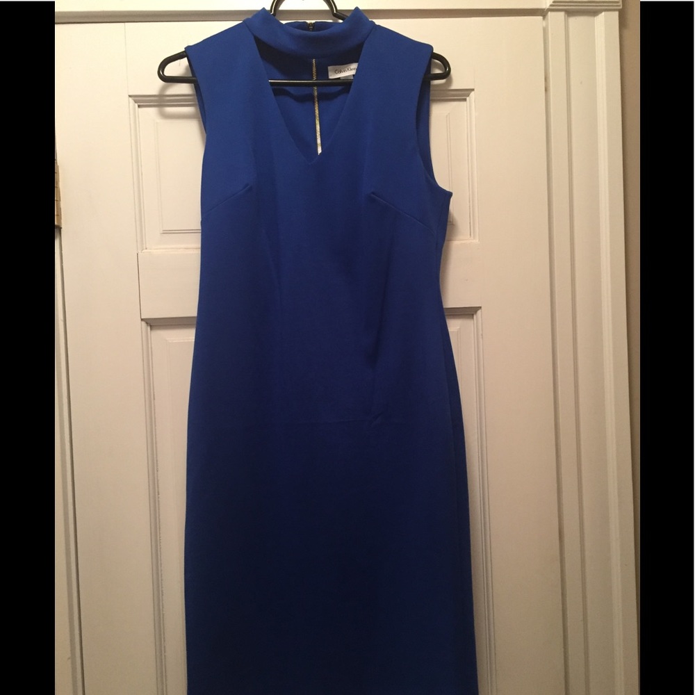 Calvin Klein New without tags blue dress