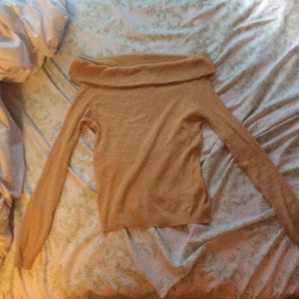 Off shoulder sweater