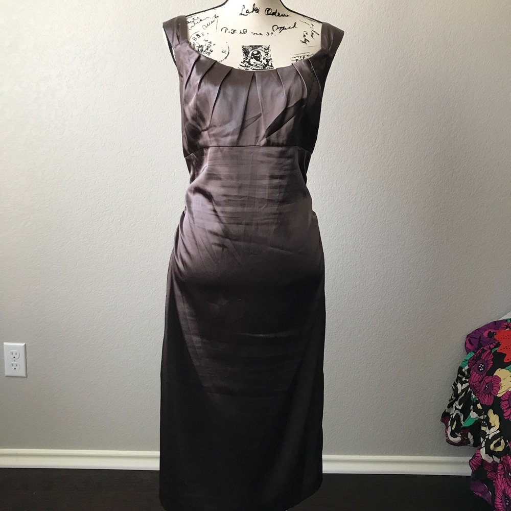 Satin formal dress
