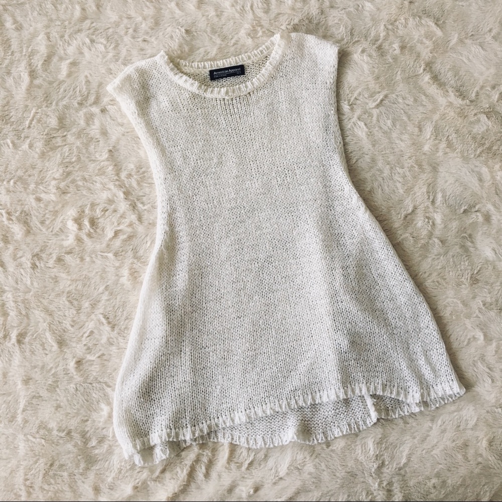 Camille crew knit tank