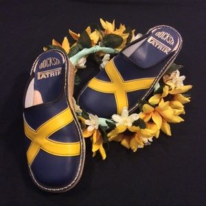 Handmade Leather Swedish Clogs size 7 🇸🇪