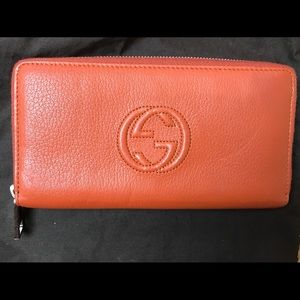 Gucci Soho Continental zip around wallet NWT Gucci Soho Continental zip around wallet NWT