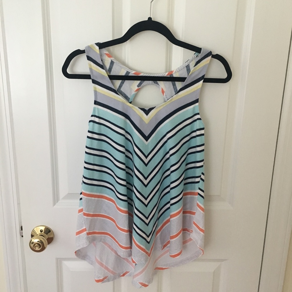 Deletta Striped Swing tank