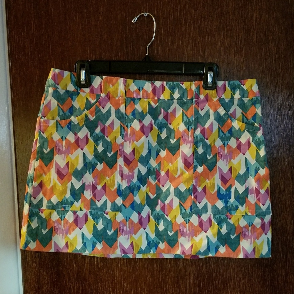 Colorful dress by Kate Spade!