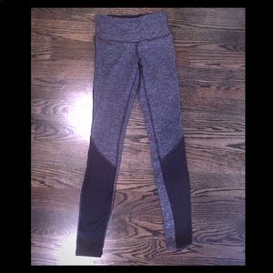 Lululemon Grey and Black leggings