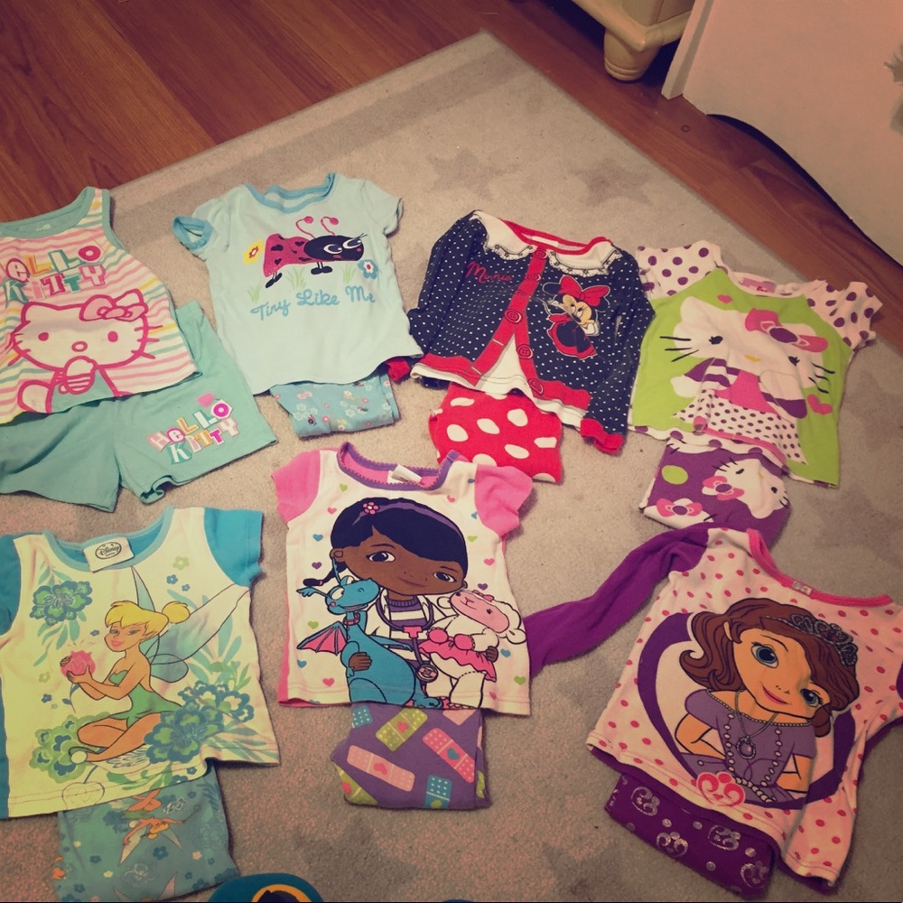 3T girl pajamas