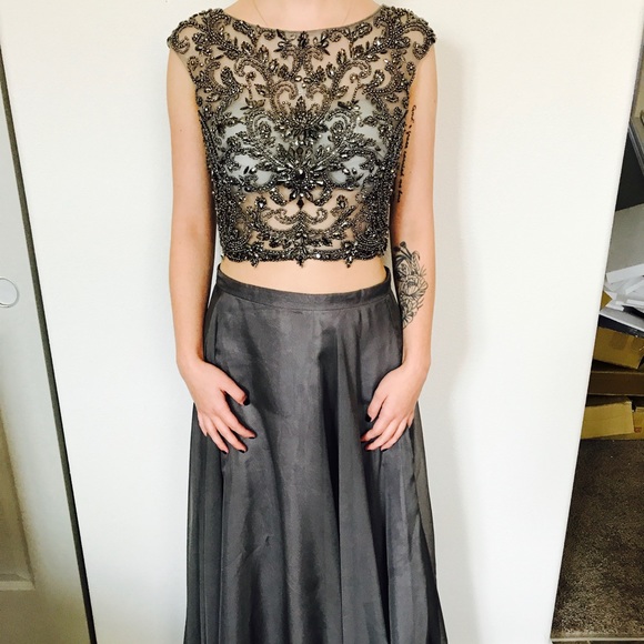 Sherri Hill Dresses & Skirts - Sherri Hill 2-piece prom gown Sherri Hill Dresses & Skirts - Sherri Hill 2-piece prom gown