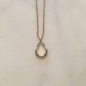 Kendra Scott Kiri Necklace in Clear Crystal