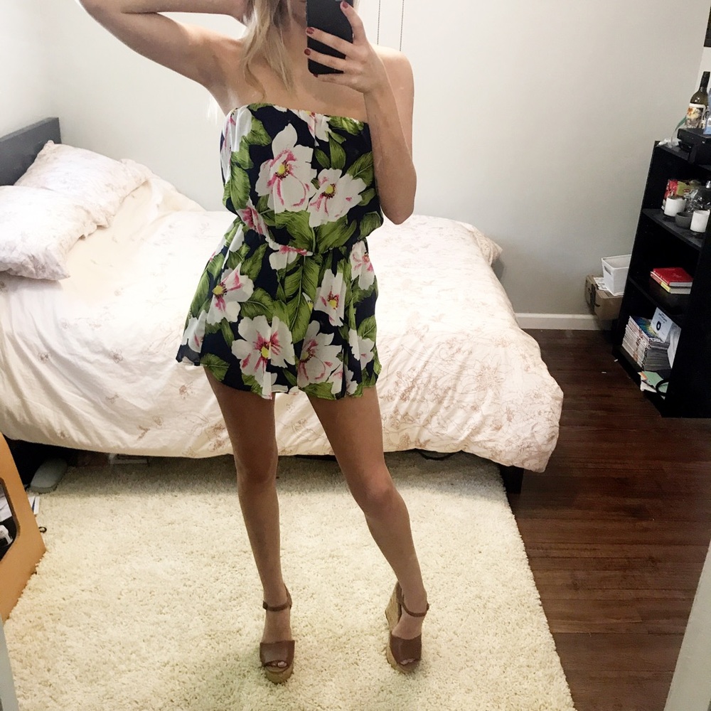 Floral Romper