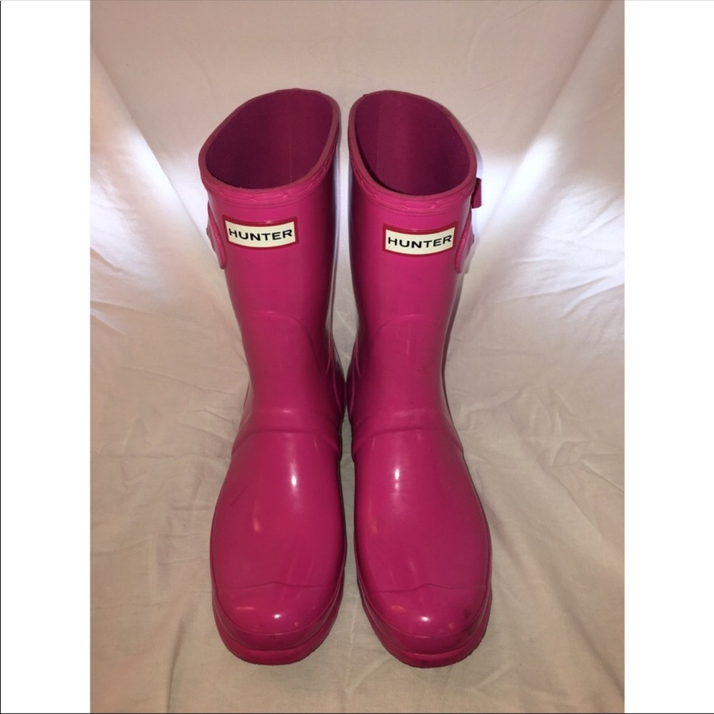 Glossy hunter boots