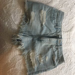 BDG Super High Rise Cheeky Jean Short