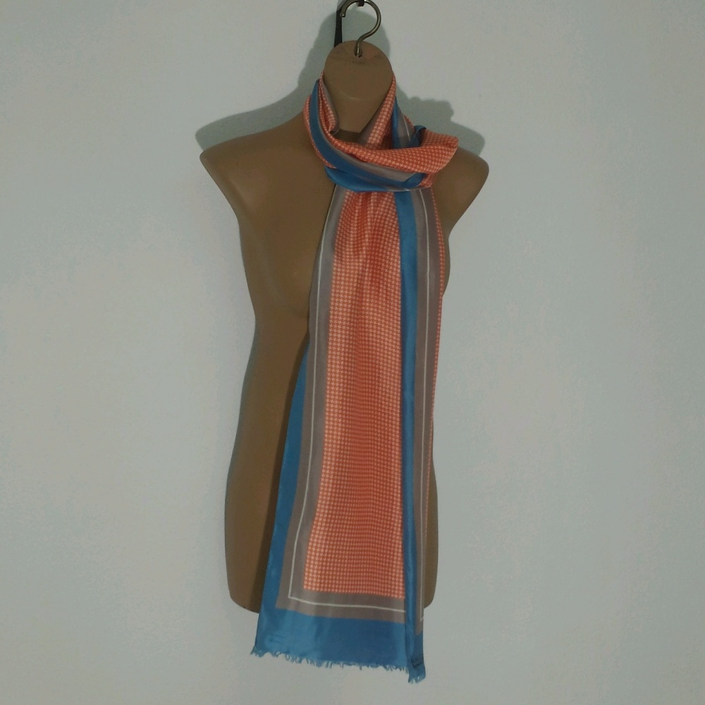 Vintage Scarf From Designer Jaques Piaget