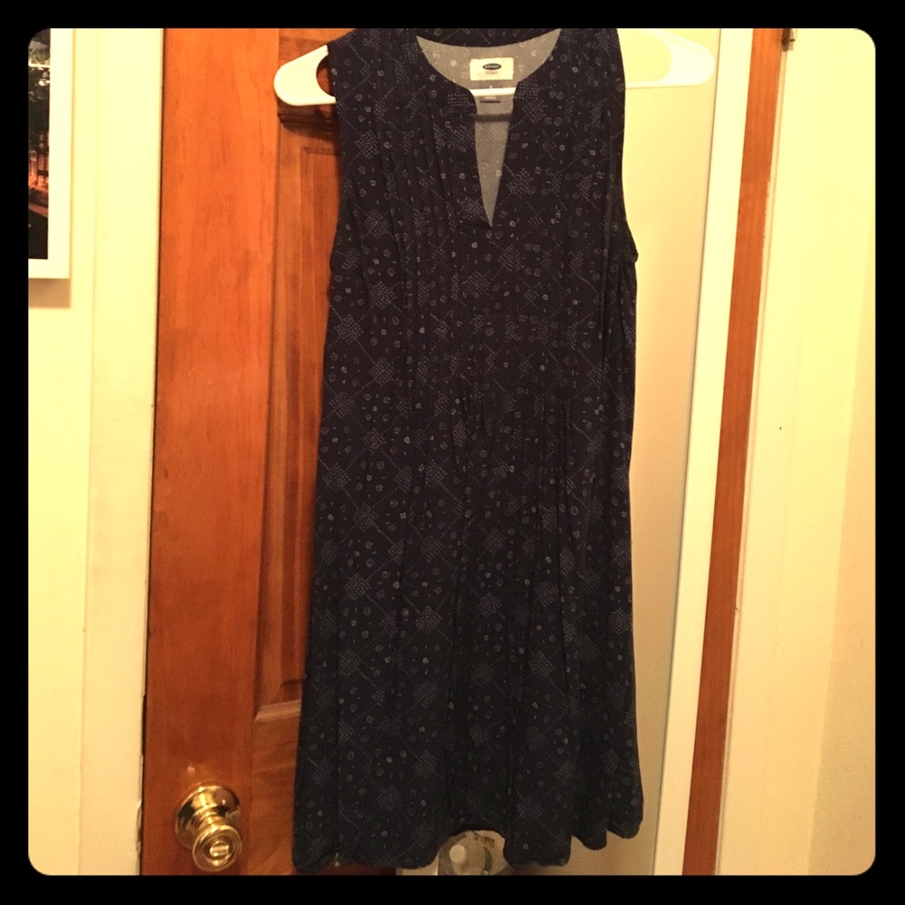 Navy summer dress