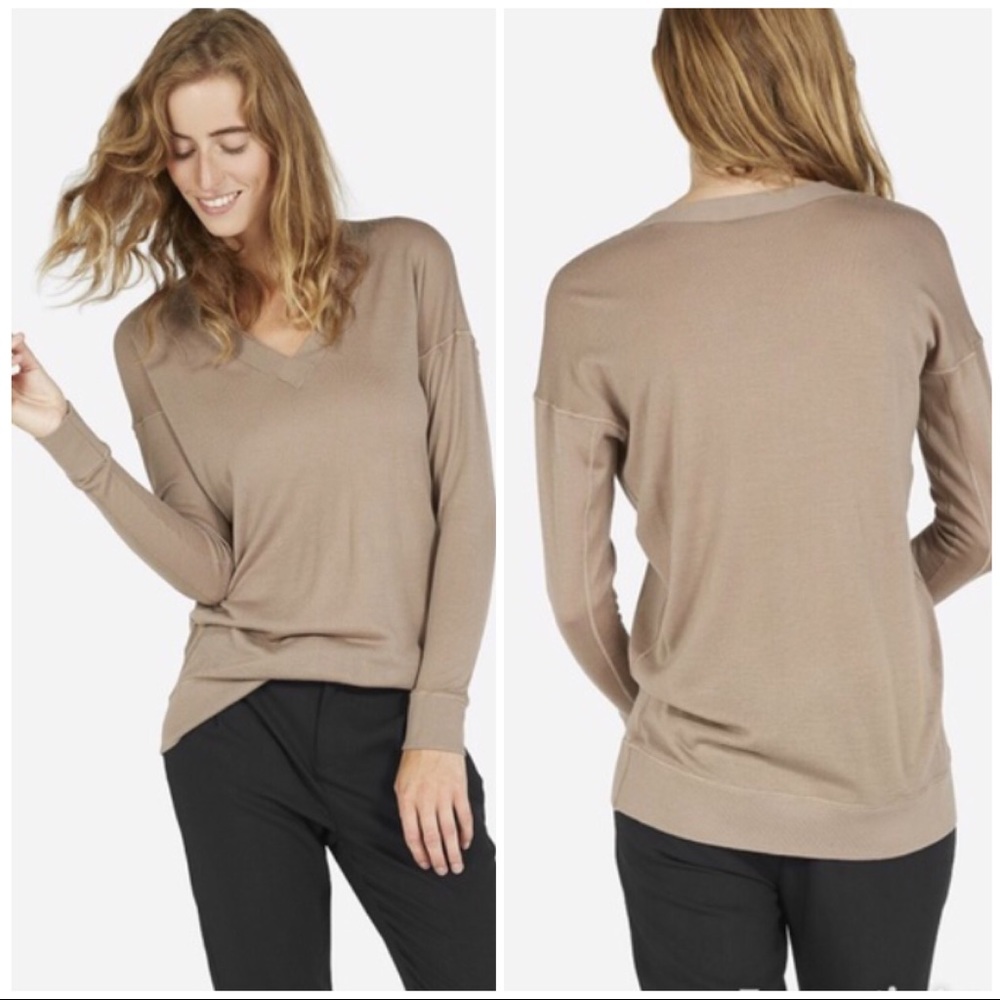🚫SOLD🚫 Everlane Lux Wool VNeck Sweater - Picture 1 of 2