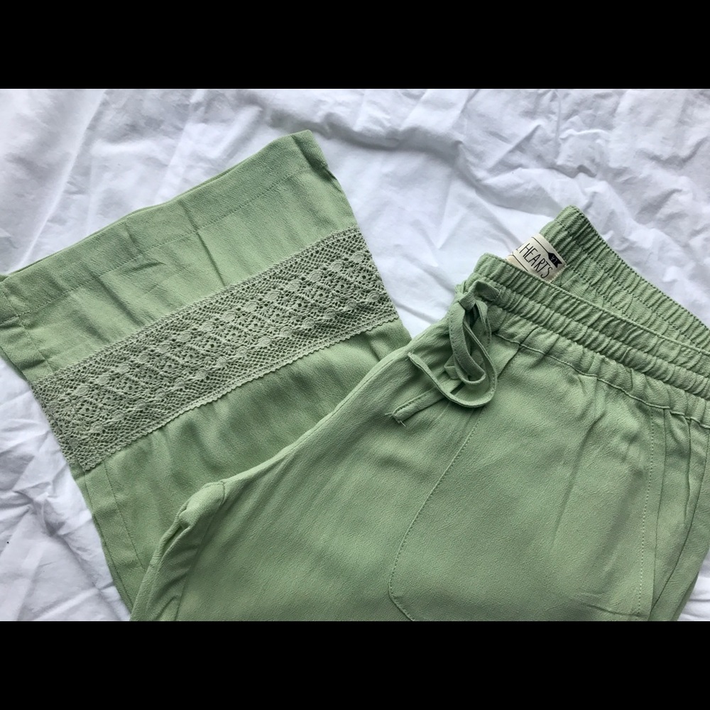 LA Hearts flared boho pants