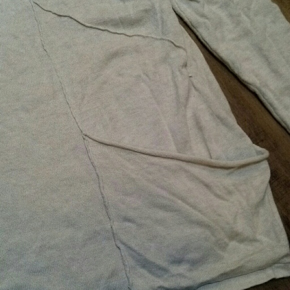 August Silk tunic sweater biscuit xl nwt - Picture 3 of 4