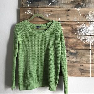 Green sweater
