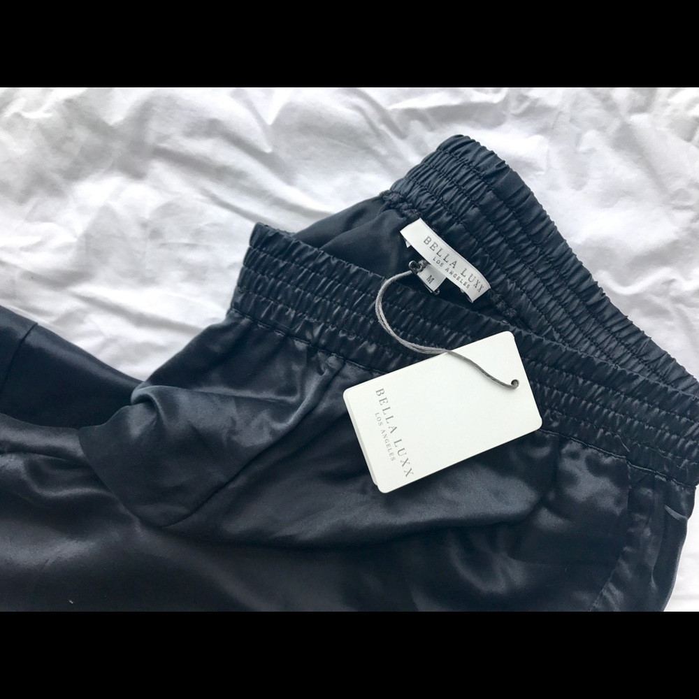 Bella Luxx silk joggers