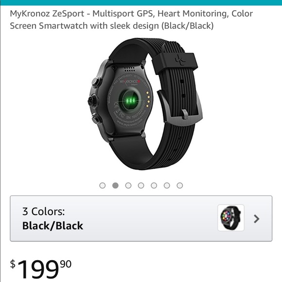 MyKronoz ZeSport Smart Watch Women/Men