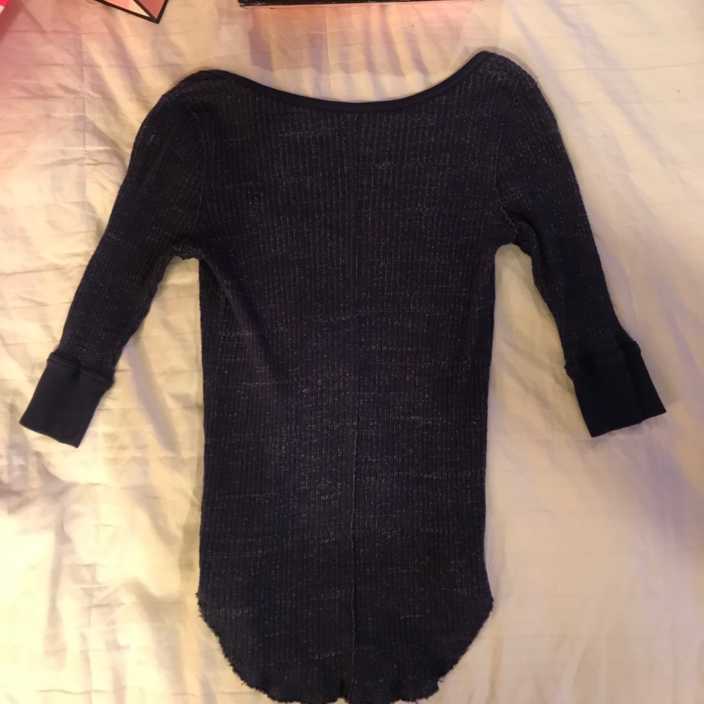 Free People Jill-Knit Henley - Picture 4 of 8