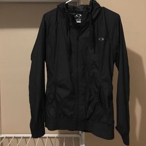Women's Black Oakley Windbreaker