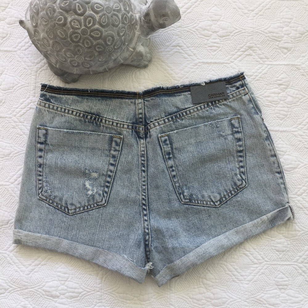 LF Stania - Zaire Carmar LA Denim Jean Shorts - Picture 5 of 8