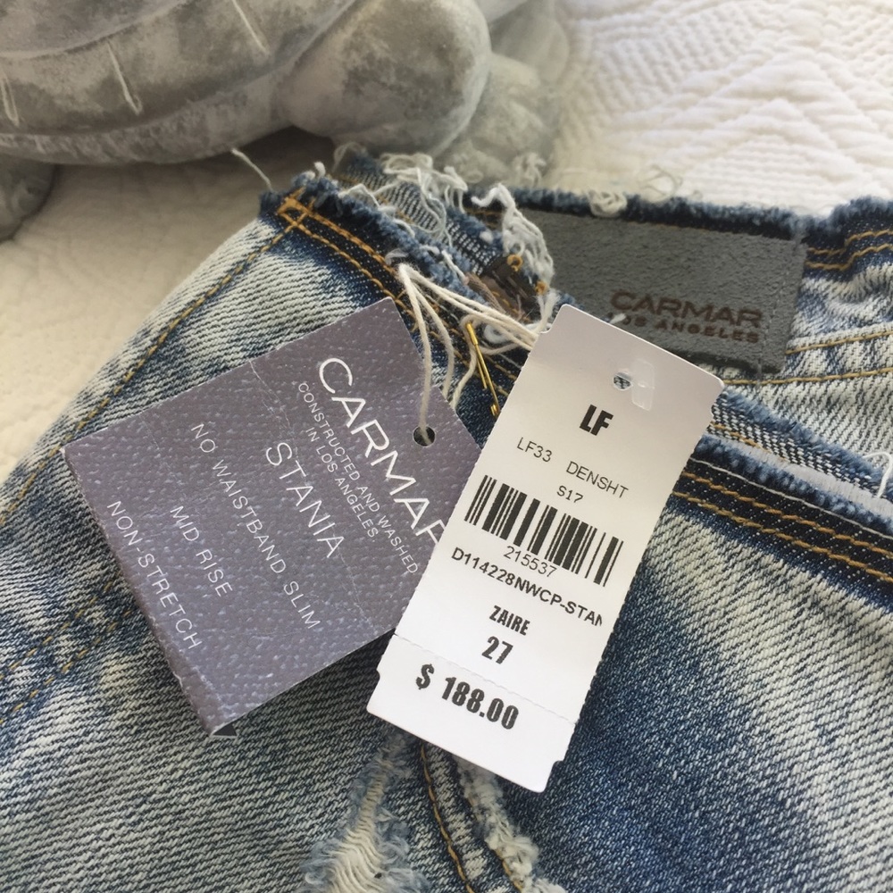 LF Stania - Zaire Carmar LA Denim Jean Shorts - Picture 6 of 8