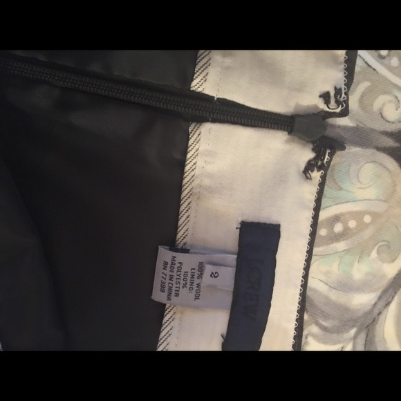 J.crew pinstriped wool pencil skirt - Picture 4 of 5