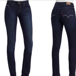 Mid Rise Skinny Levi Jeans Size 8