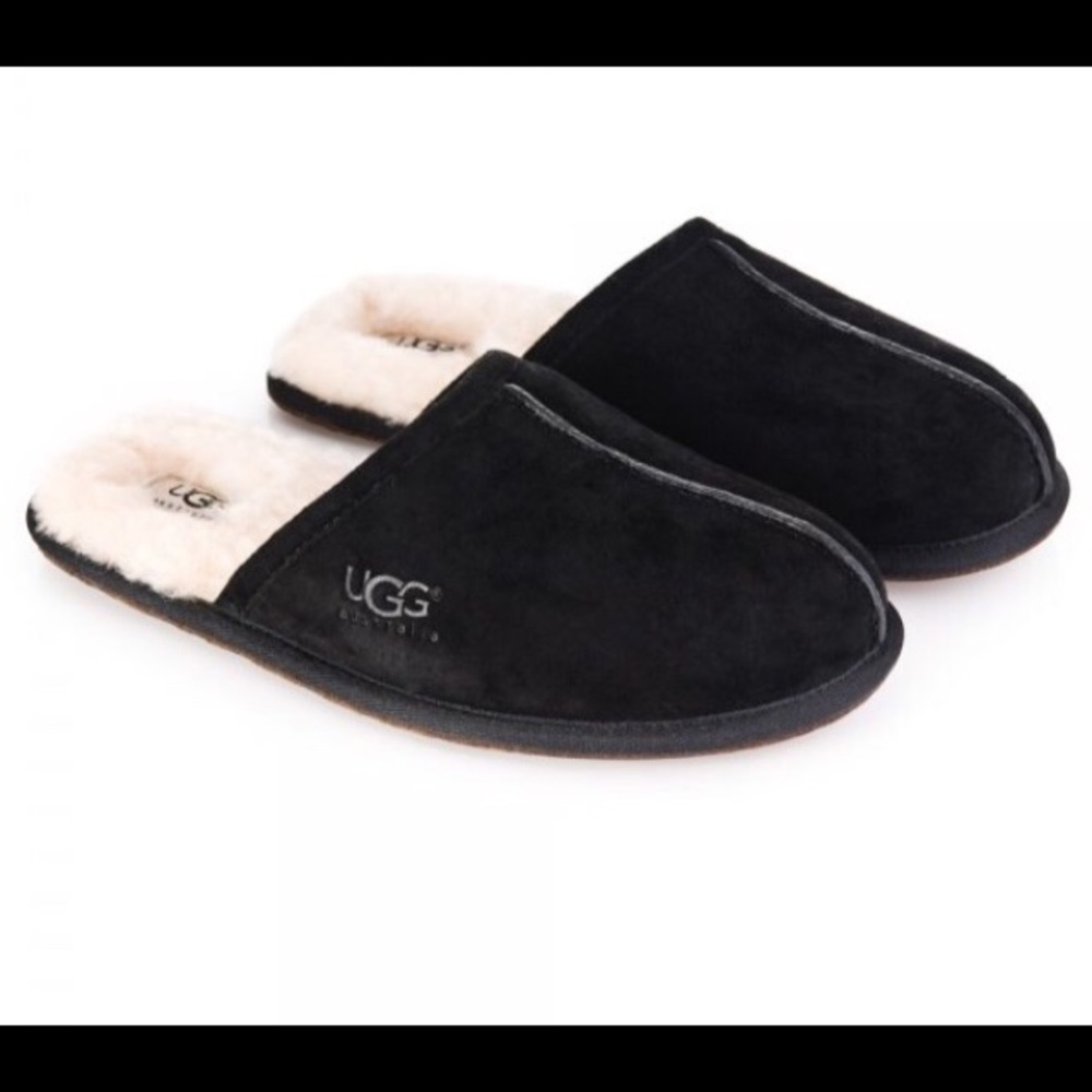 Authentic UGG Men's Plush Slippers NIB