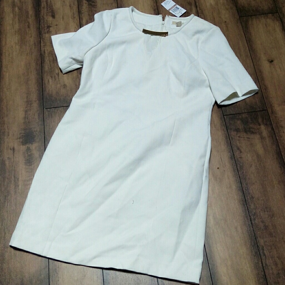 Micheal Kors smock dress.  Winter white 12