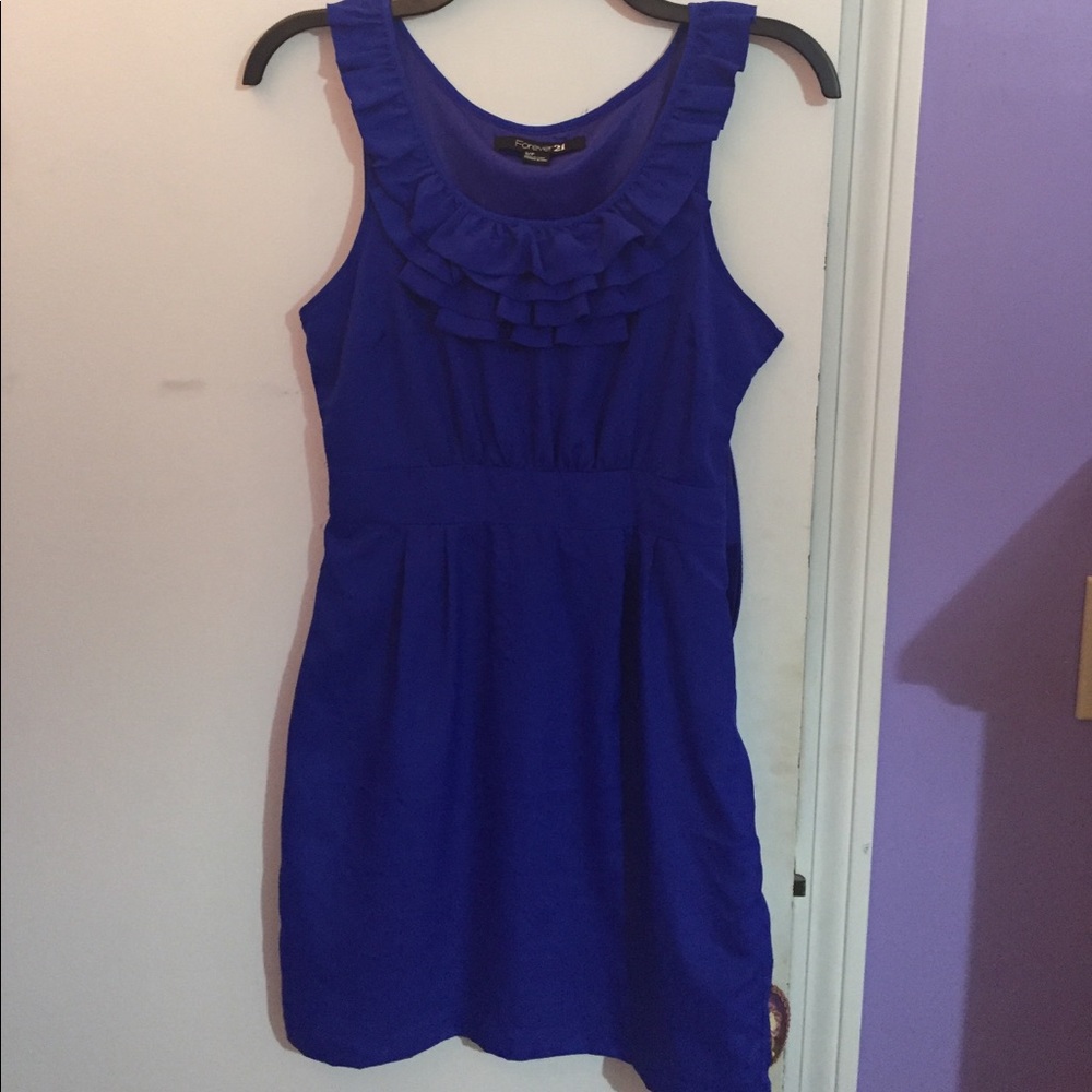 Blue dress