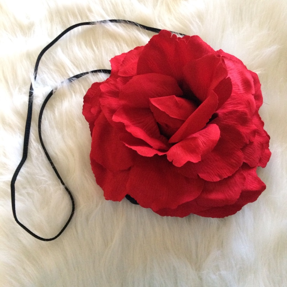 Flower cross body bag