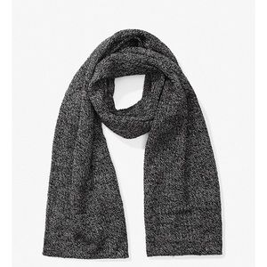 American Apparel Cozy Grey Knit Lumberjack Scarf