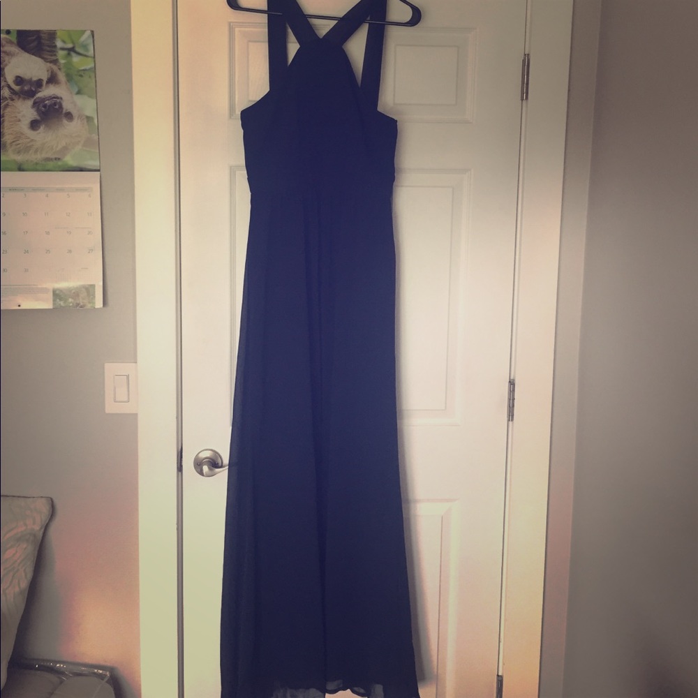 Navy Lulus dress
