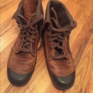 Palladium 02356-237 Baggy Leather Boots