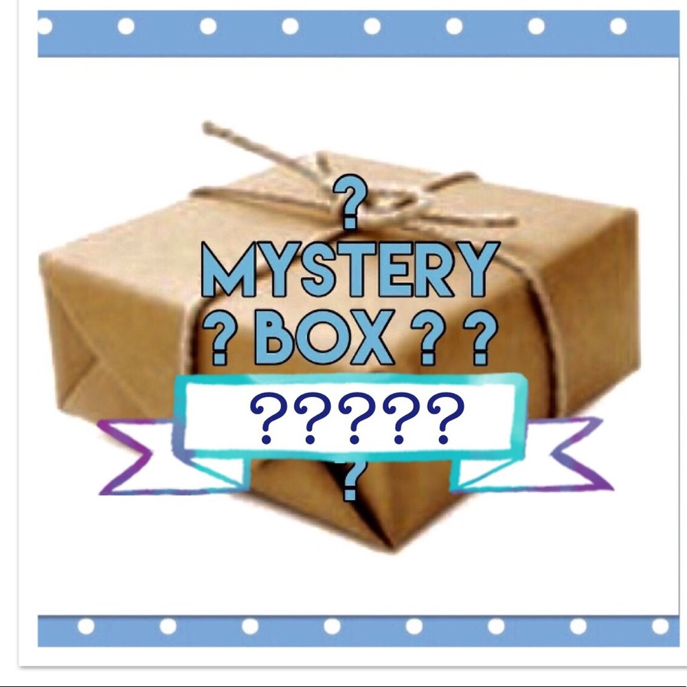 Mystery box full of clothing 4-6 items for $15!! Fun mystery box
