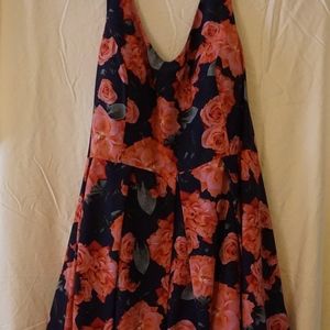 City Chic Rose Tea Dress City Chic Rose Tea Dress