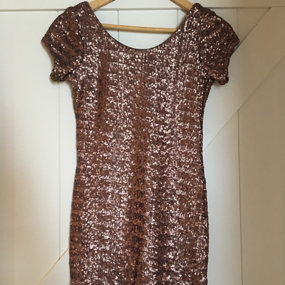 Sequin Mini Dress