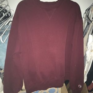Vintage Maroon Champion logo sweatshirt