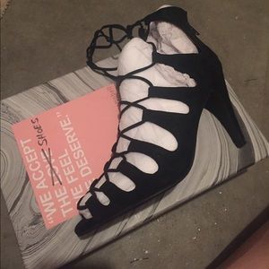 Jeffrey Campbell suede heels