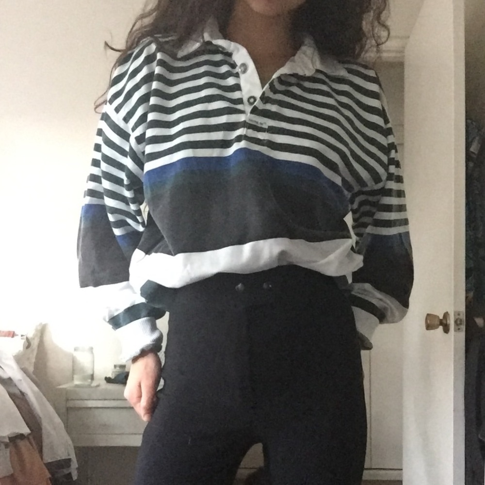 Long sleeve striped tee