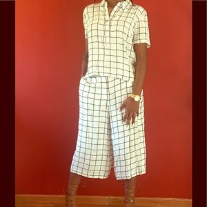 2 piece coordinating set! ⚪️⚫️