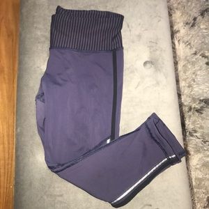 Lululemon high waisted cropped pants