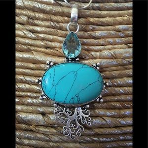 🌹🌟DELIGHTFUL TURQUOISE PENDANT✨❤️NEW✨