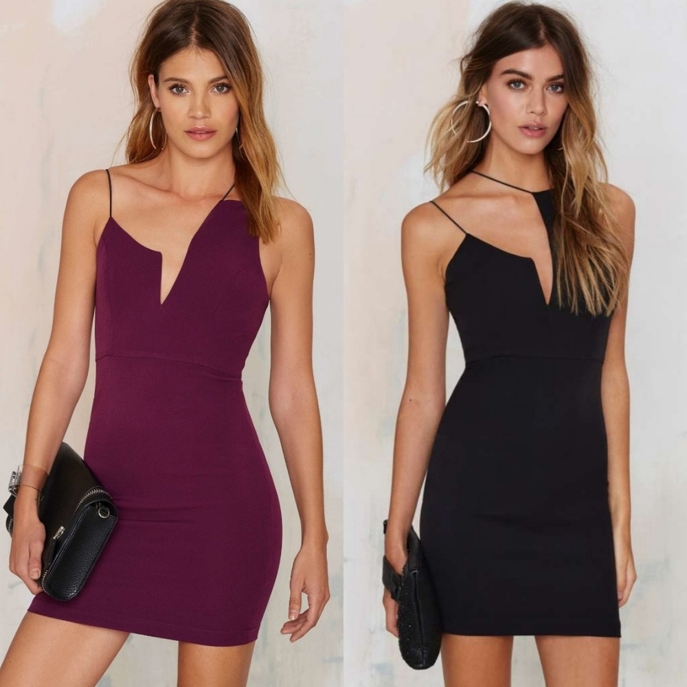 NWT RE:NAMED PURPLE NISHA MINI DRESS