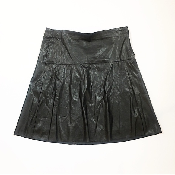 V. Cristina Vegan leather skirt size 12 - Picture 1 of 2