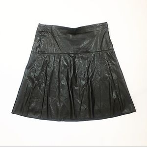 V. Cristina Vegan leather skirt size 12